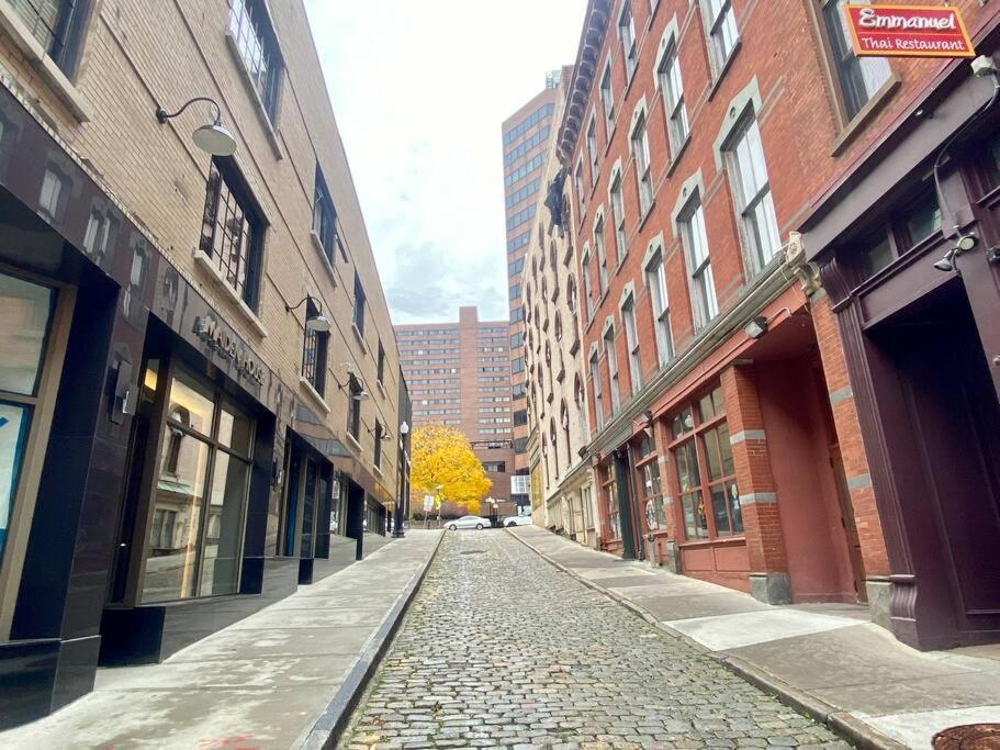Downtown Albany 1 Bed + Workstation @ Maiden Lane公寓 外观 照片
